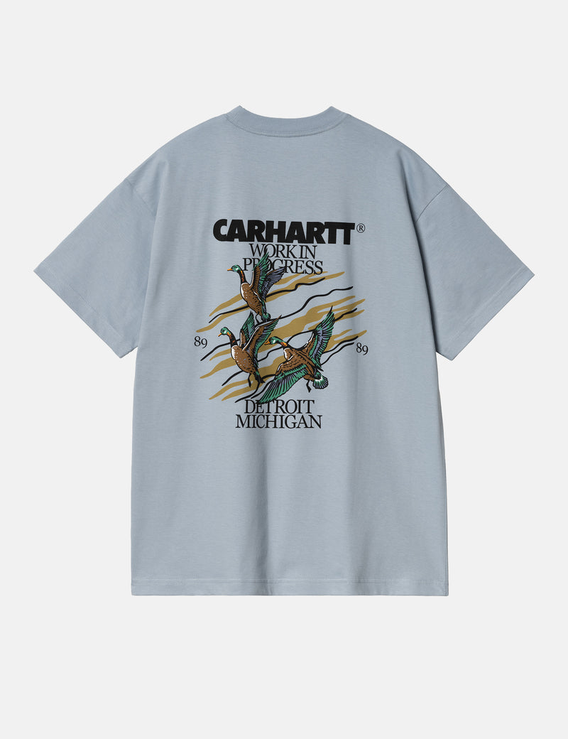 Carhartt WIP Ducks T-Shirt - Misty Sky Blue