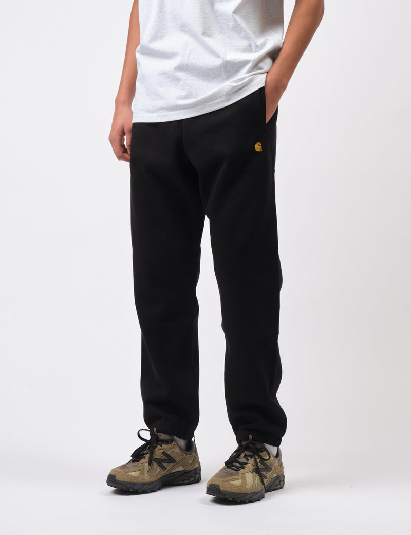 Carhartt WIP Chase Sweat Pant (Loose) - Black