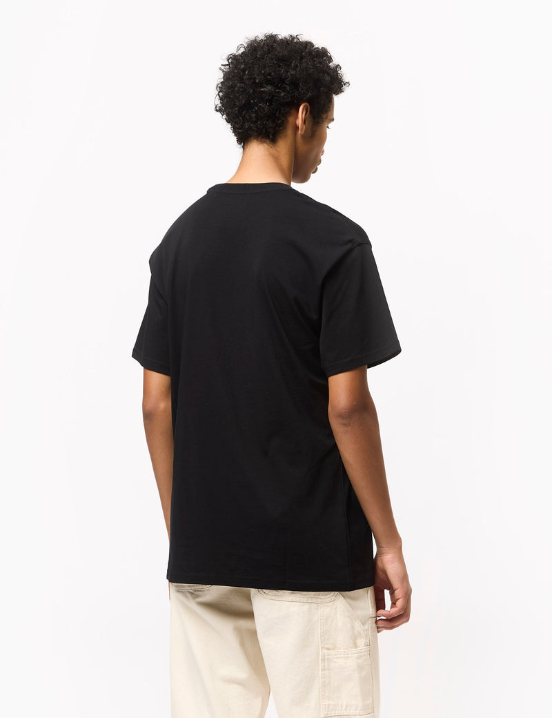 Carhartt WIP Amour Pocket T-Shirt - Black