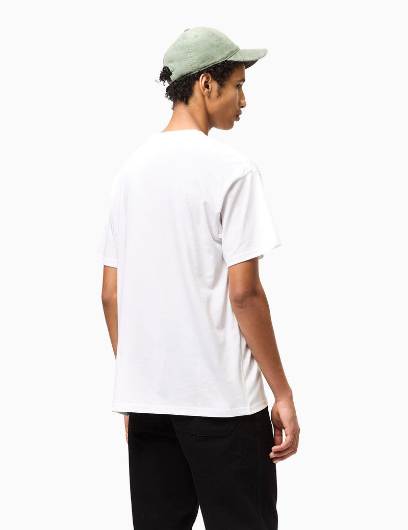 Carhartt WIP Amour Pocket T-Shirt - White