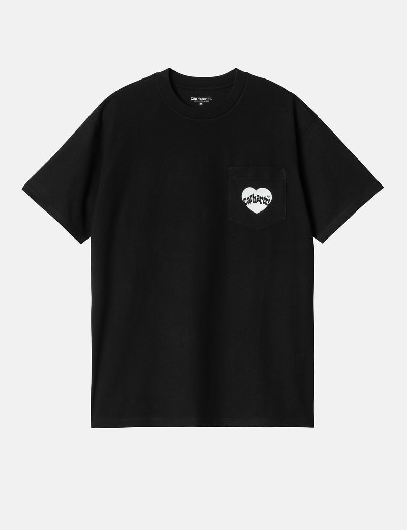Carhart WIP Amour Pocket T-Shirt - Black