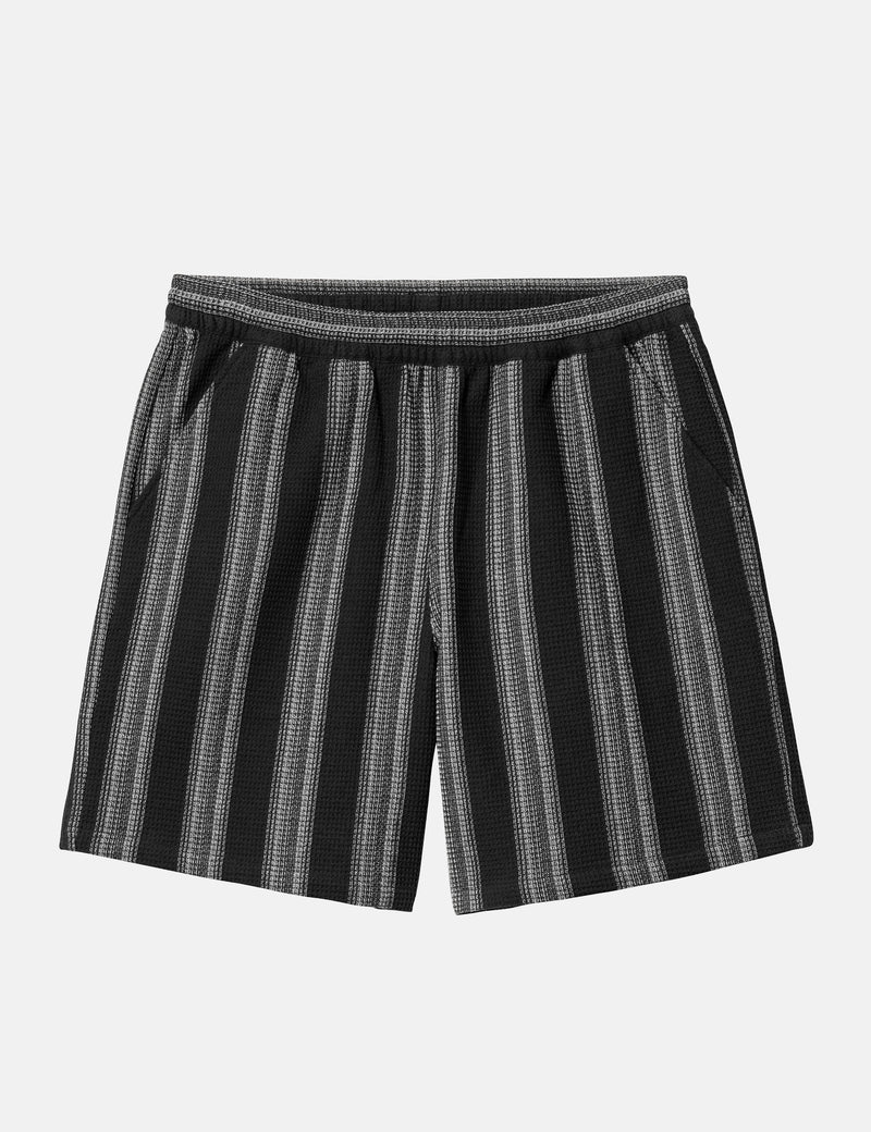 Carhart WIP Dodson Stripe Shorts - Black