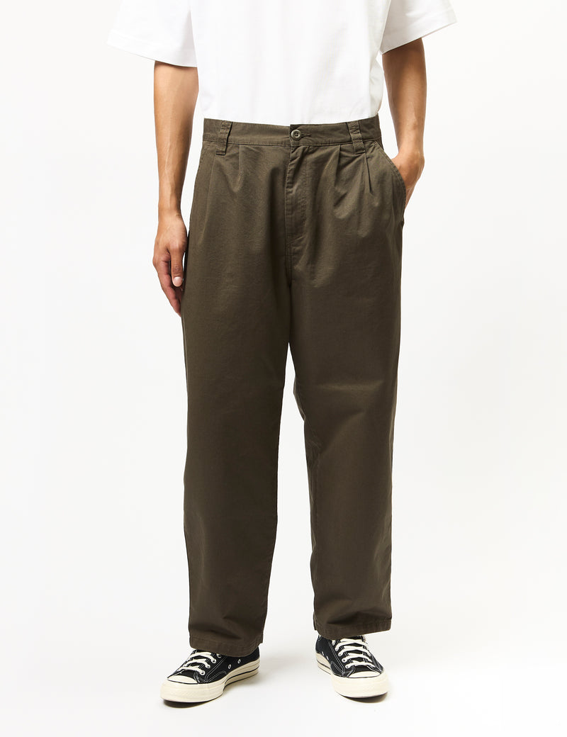 Carhartt WIP Merrick Pant - Mirage Grey/Brown