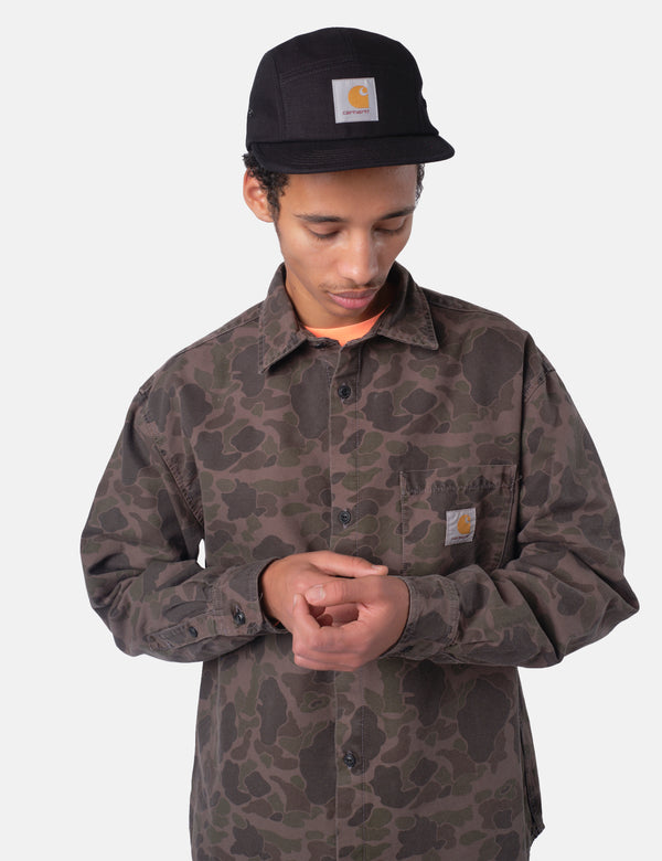 Carhartt WIP Duck Shirt - Camo Duck Green/Porphyry