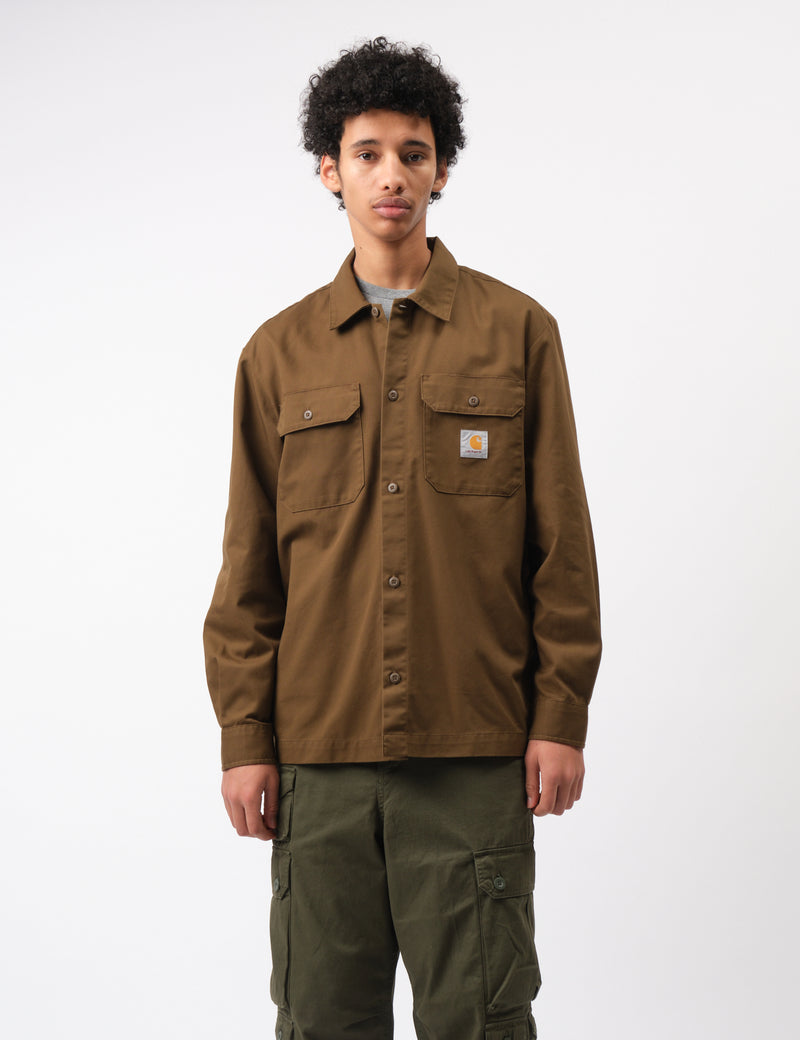 Carhartt WIP Craft Shirt - Chocolate Brown