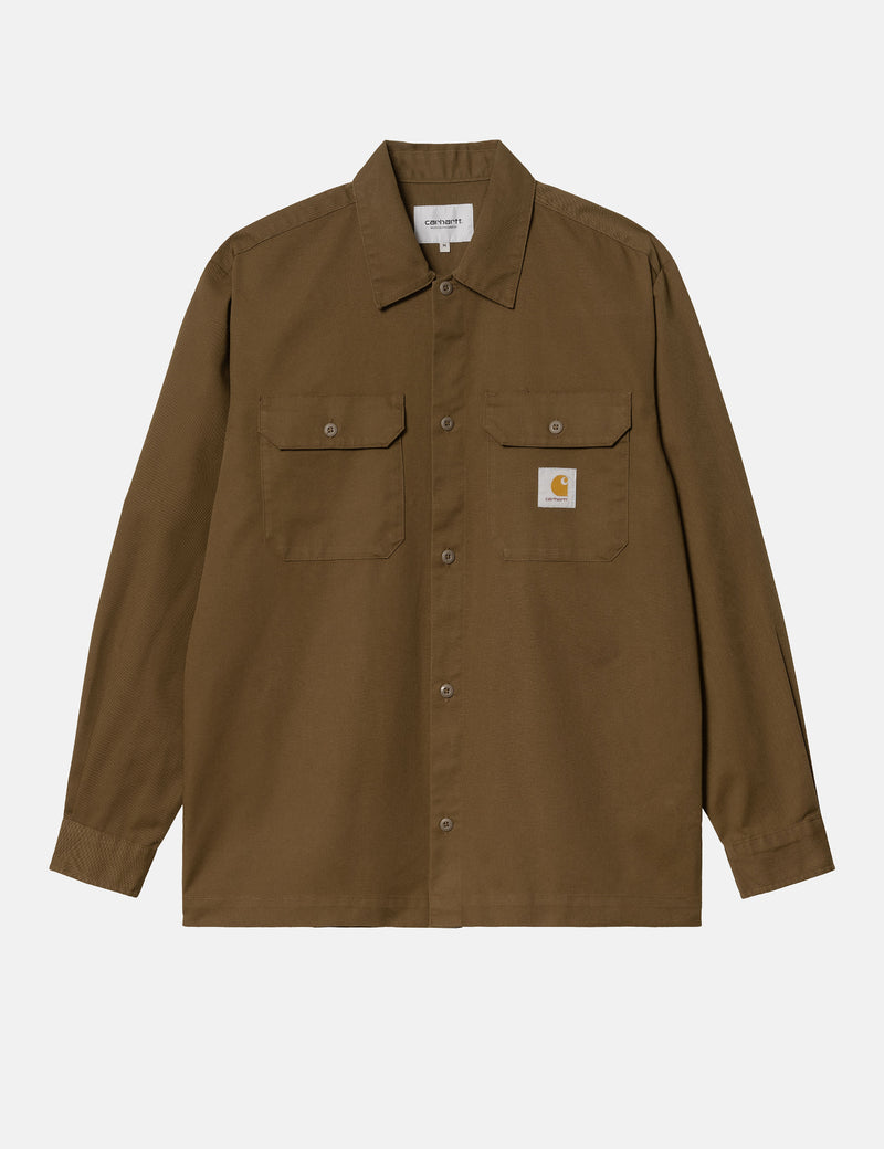 Carhartt WIP Craft Shirt - Chocolate Brown