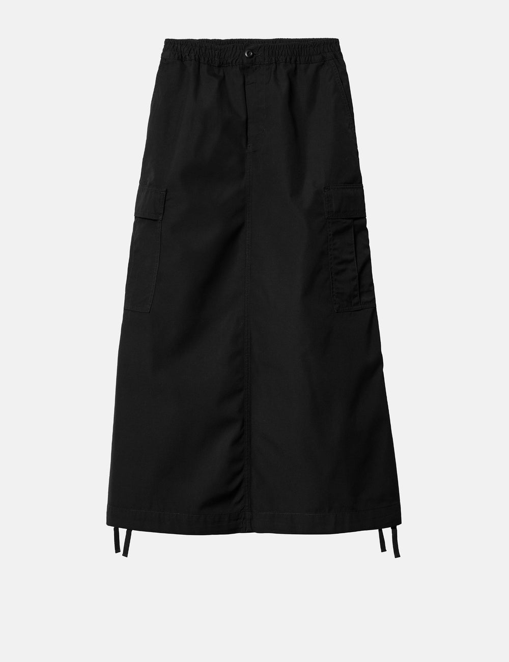 Carhartt WIP Women's Cargo Skirt Long - Black | Urban Excess