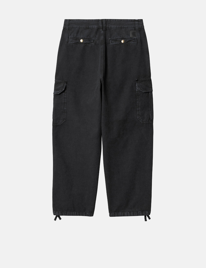 Carhartt WIP Stanton Cargo Pant (Hubbard Canvas 9oz) - Black