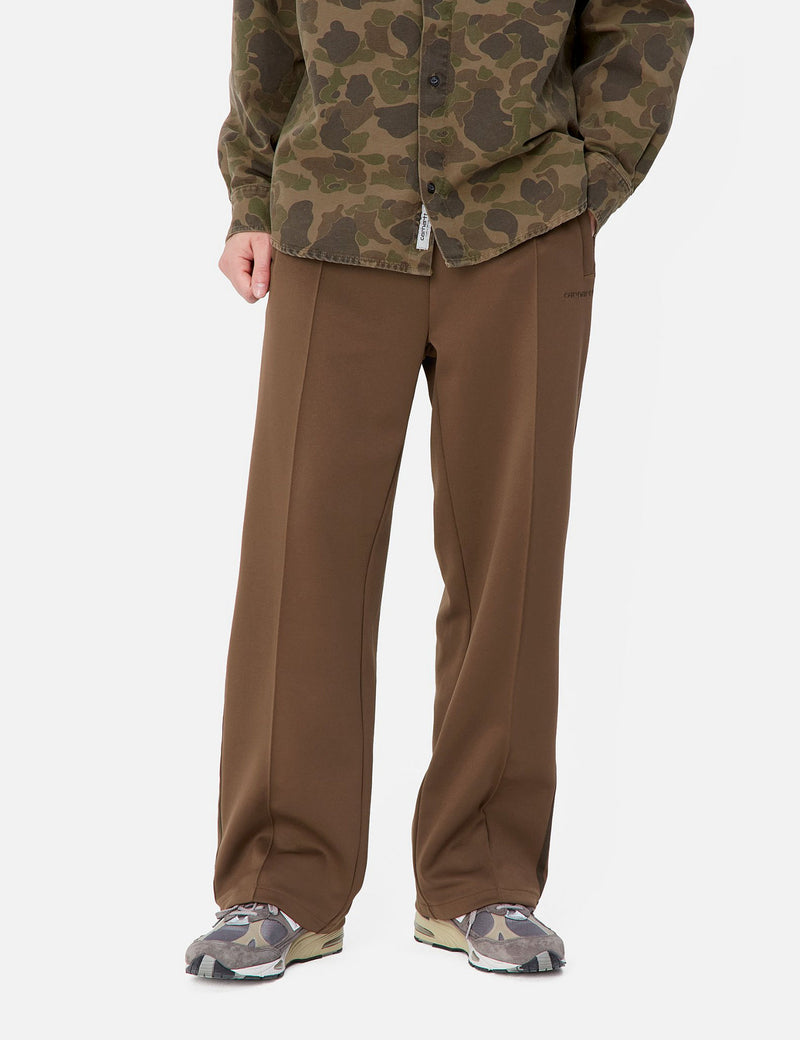 carhartt tobacco pants WIP Single Knee Pant The Single Knee Pant draws inspiration from classic work pant silhouettes and is constructed in our robust 12oz Dearborn Canvas Carhartt WIP Bolan Sweat Pant