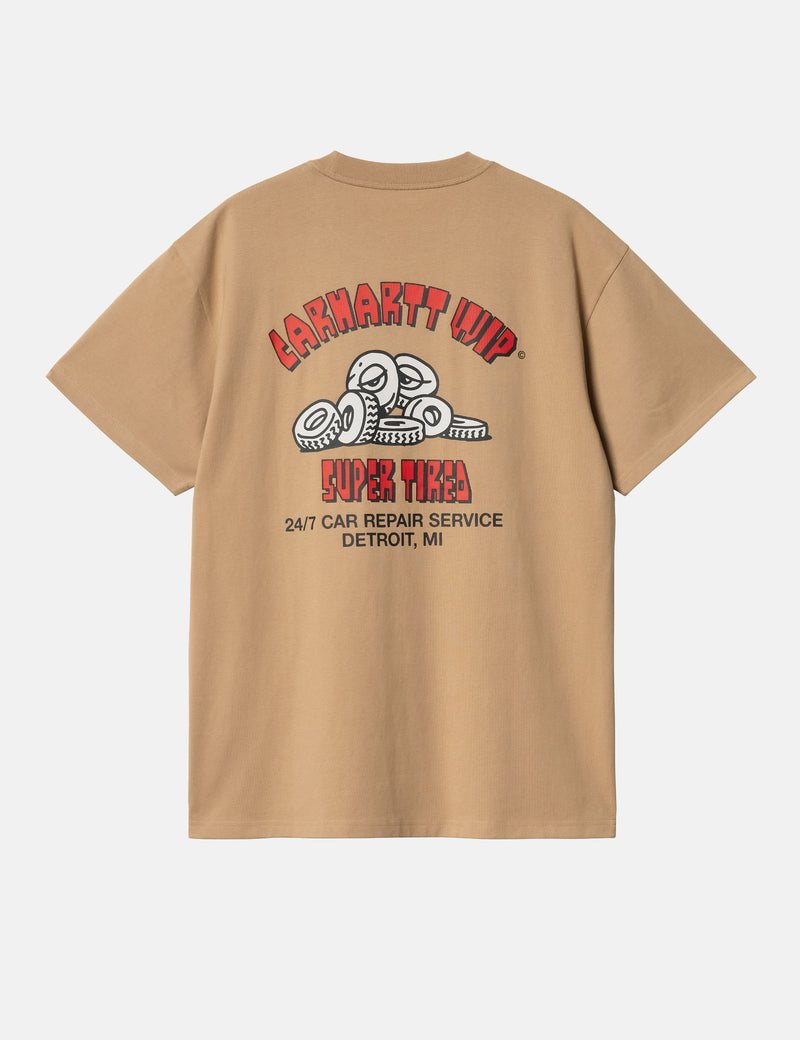 Carhartt WIP Super Tired T-Shirt (Loose) - Peanut Brown