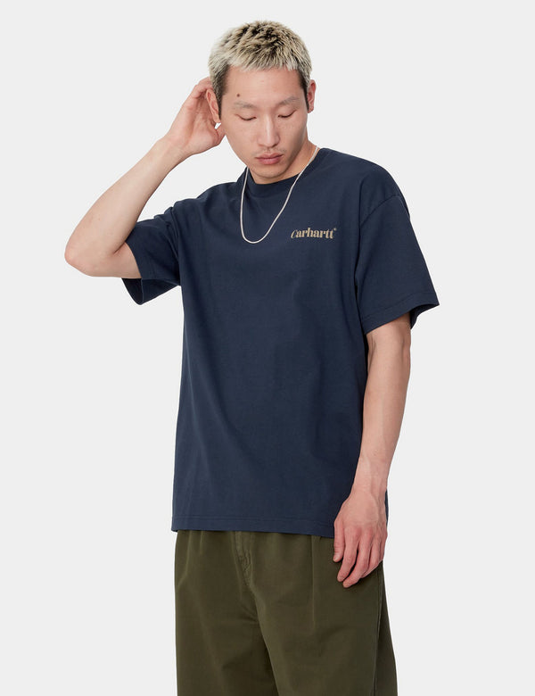 Carhartt WIP Fold Duck T-Shirt (Loose) - Air Force Blue