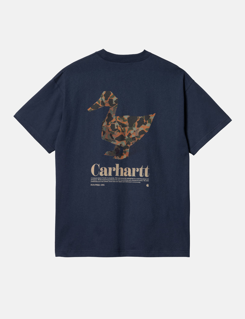 Carhartt WIP Fold Duck T-Shirt (Loose) - Air Force Blue