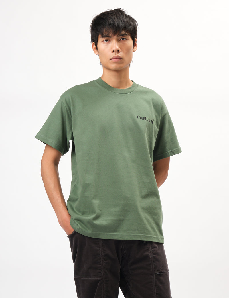 Carhartt WIP Fold Duck T-Shirt (Loose) - Duck Green