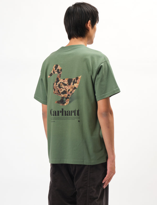 Carhartt WIP Fold Duck T-Shirt (Loose) - Duck Green