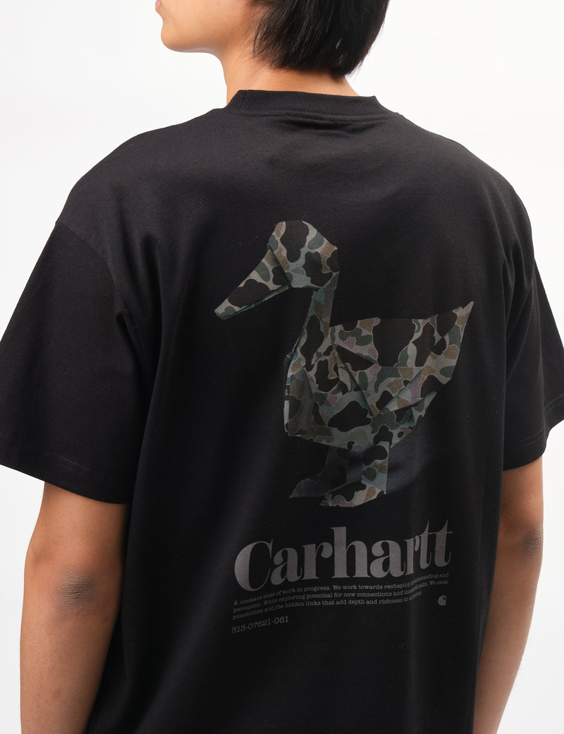 Carhartt WIP Fold Duck T-Shirt (Loose) - Black