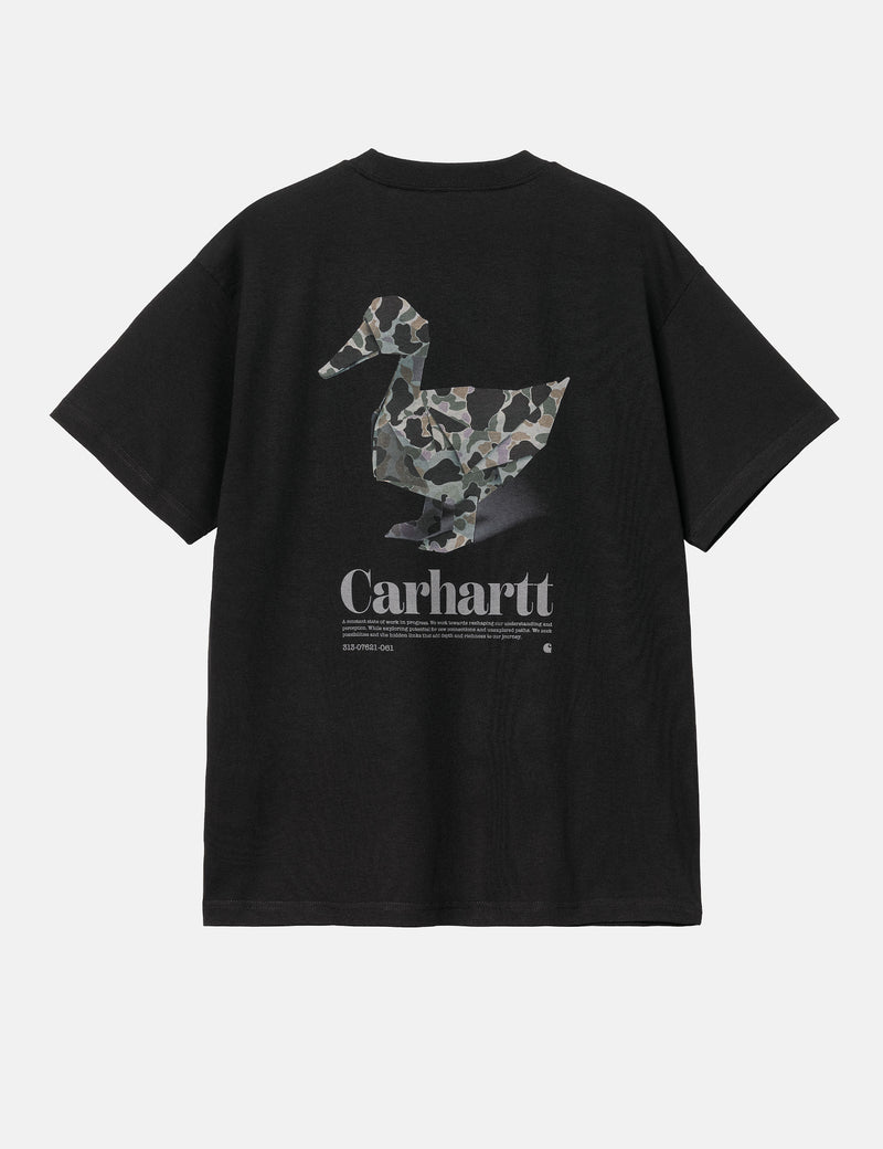 Carhartt WIP Fold Duck T-Shirt (Loose) - Black