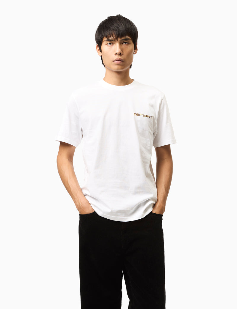 Carhartt WIP Noodle Soup T-Shirt (Regular) - White