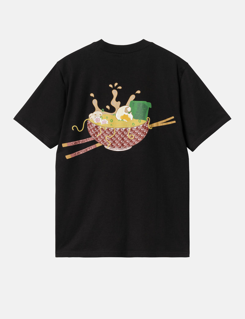 Carhartt WIP Noodle Soup T-Shirt (Regular) - Black