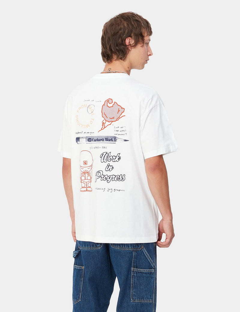 Carhartt WIP Archivo T-Shirt (Loose) - White