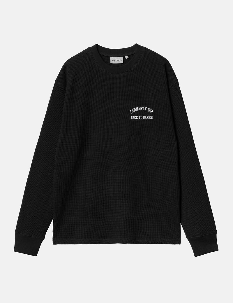 Carhartt WIP Basics Script T-Shirt (Loose) - Black/White