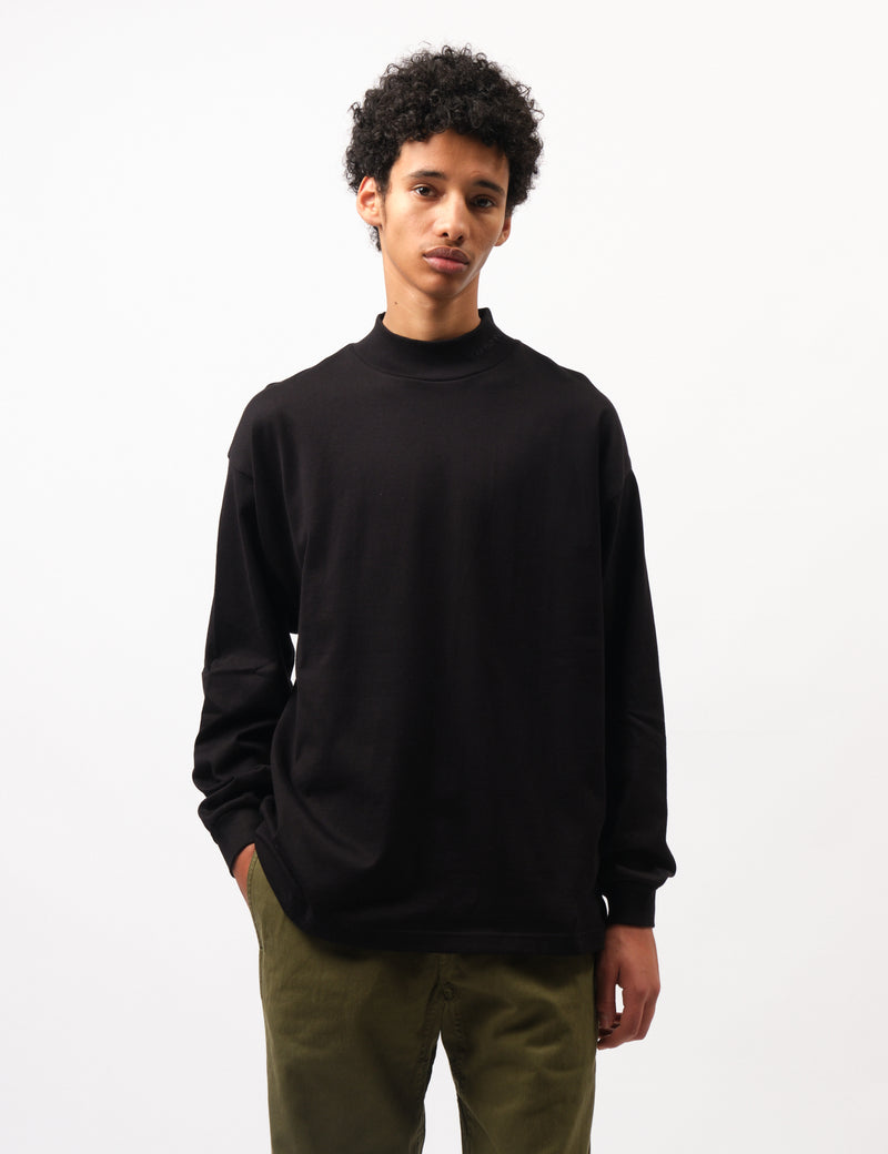 Carhartt WIP Script Mockneck T-Shirt (Loose) - Black