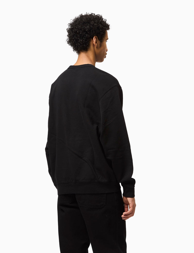 Carhartt WIP Billy Sweatshirt (Balloon Fit) - Black