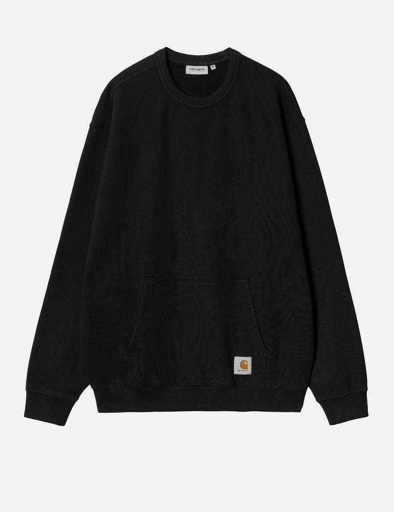 Carhartt WIP Billy Sweatshirt (Balloon Fit) - Black