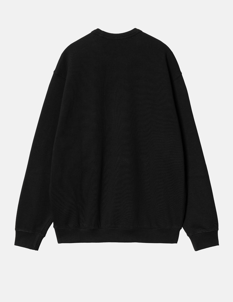 Carhartt WIP Billy Sweatshirt (Balloon Fit) - Black