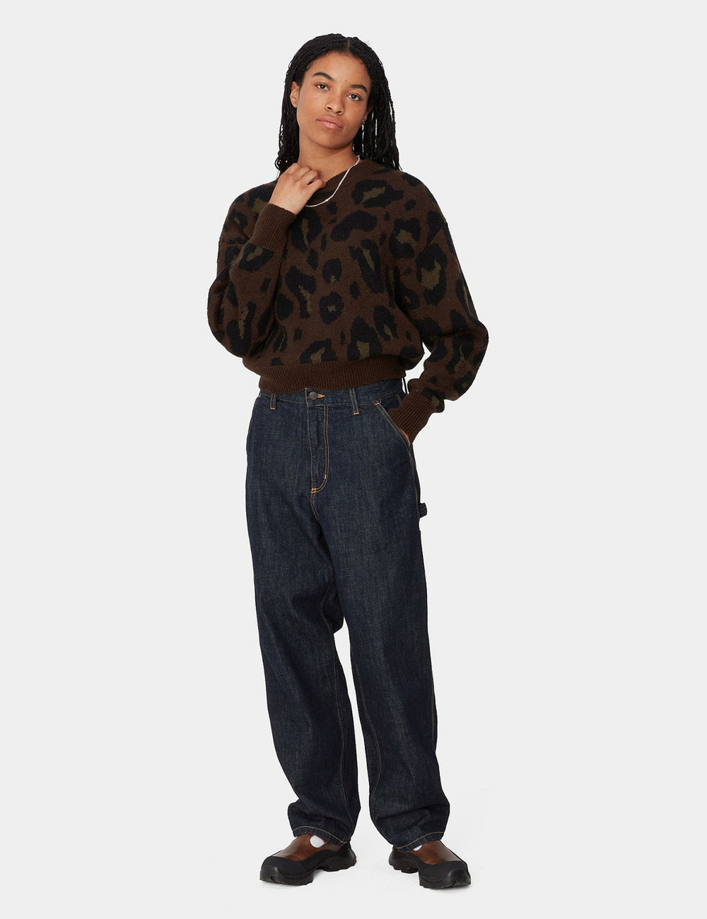 Carhartt WIP Brandon Single Knee Pant - Blue Rinsed | Urban