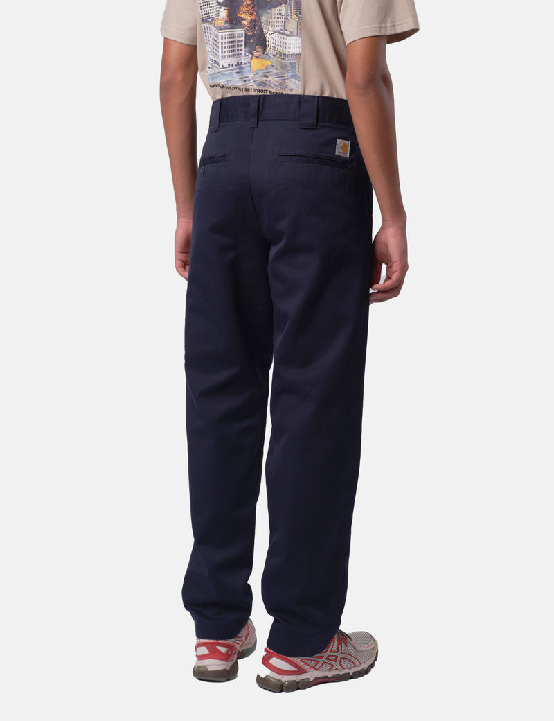 Carhartt WIP Master Pant - Dark Navy Rinsed