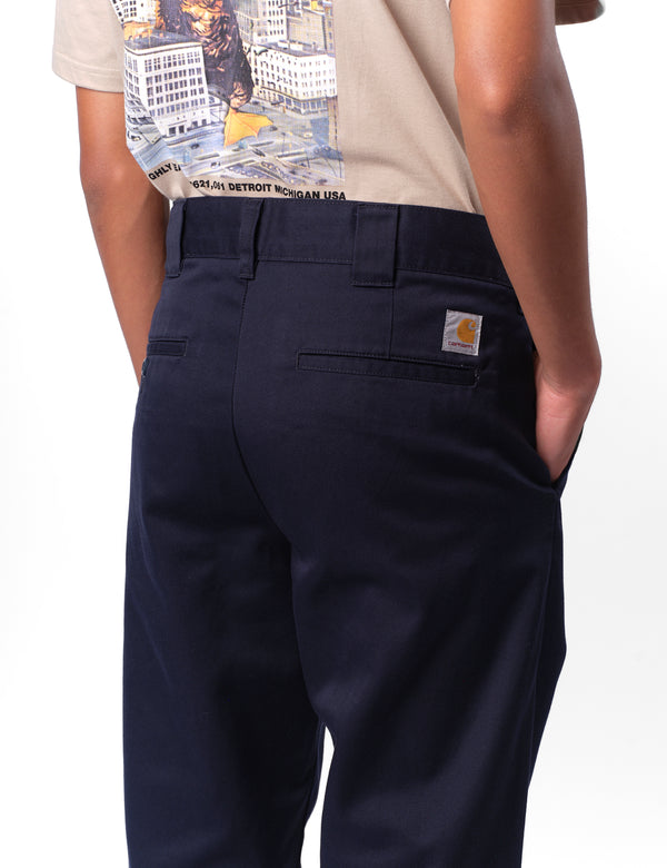 Carhartt WIP Master Pant - Dark Navy Rinsed