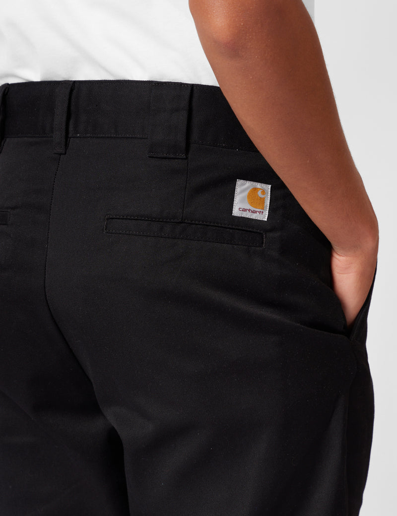 Carhartt WIP Master Pant - Black Rinsed