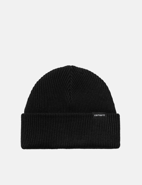 Carhartt WIP Gordan Beanie Hat - Black