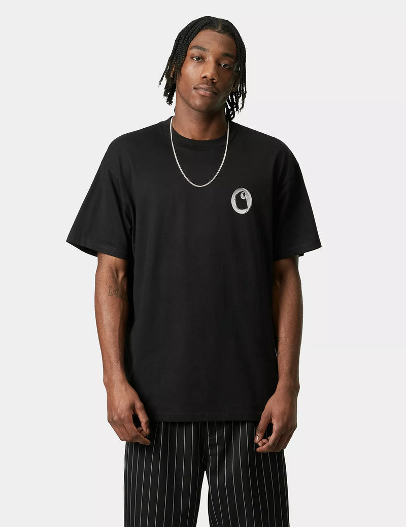 Carhartt WIP Linked Charms T-Shirt - Black