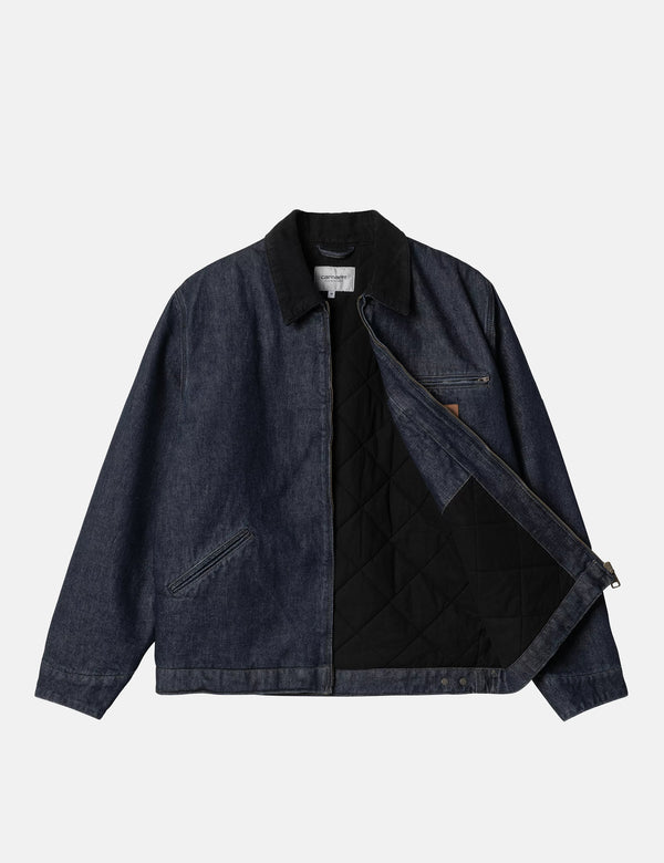 Carhartt WIP OG Detroit Jacket - Blue Rinsed