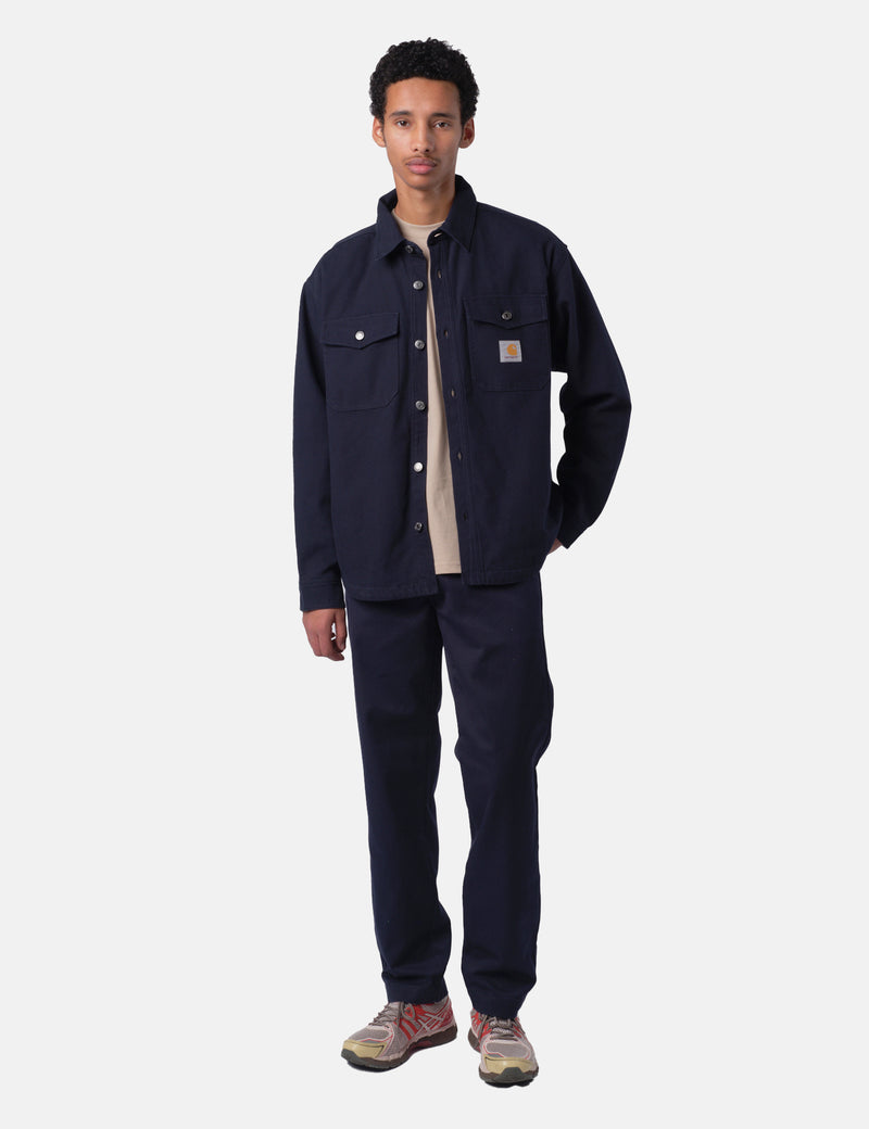 Carhartt WIP Selby Over Shirt Jacket - Deep Night Blue