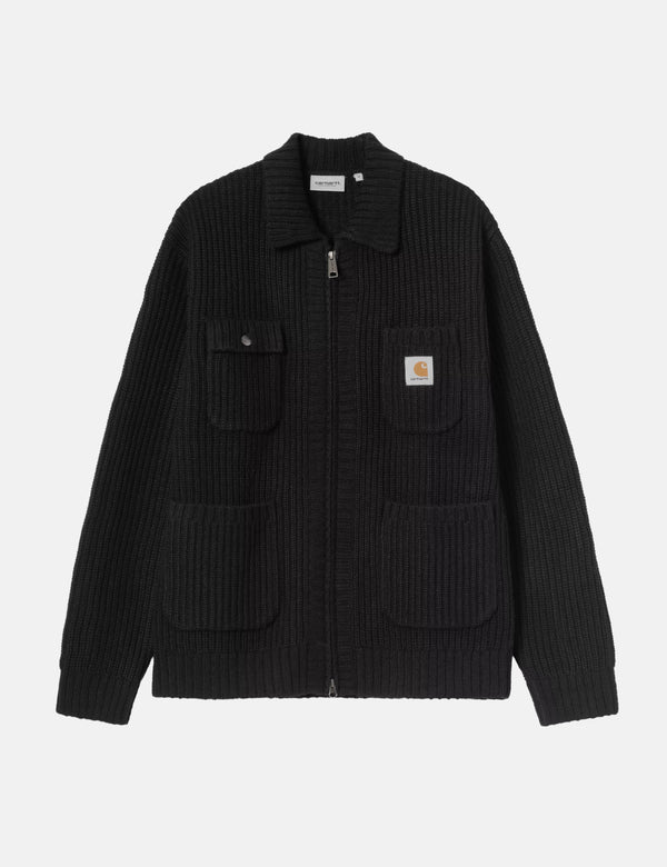 Carhartt WIP Chore Knit Jacket - Black