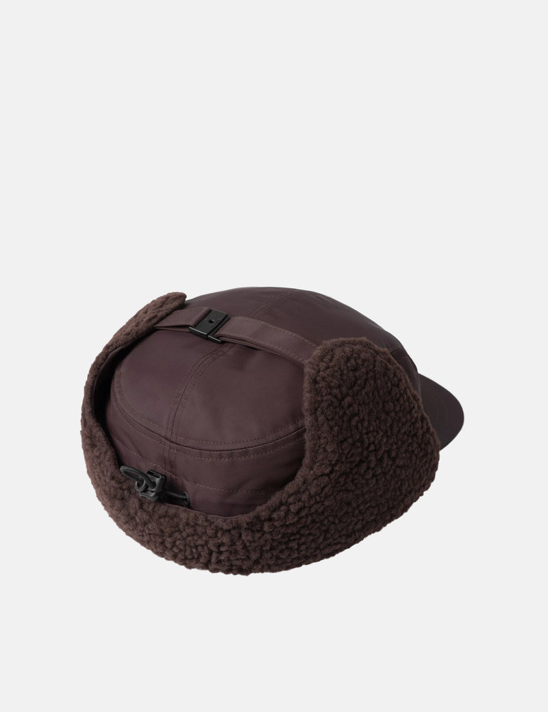 Carhartt WIP Oltera Ear Guard Cap - Palisander Brown