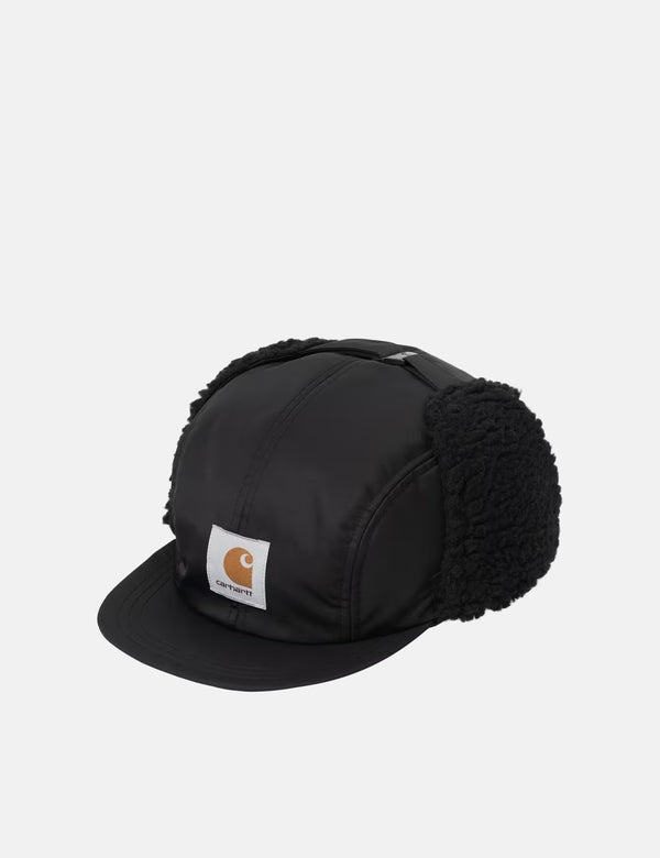 Carhartt WIP Oltera Ear Guard Cap - Black