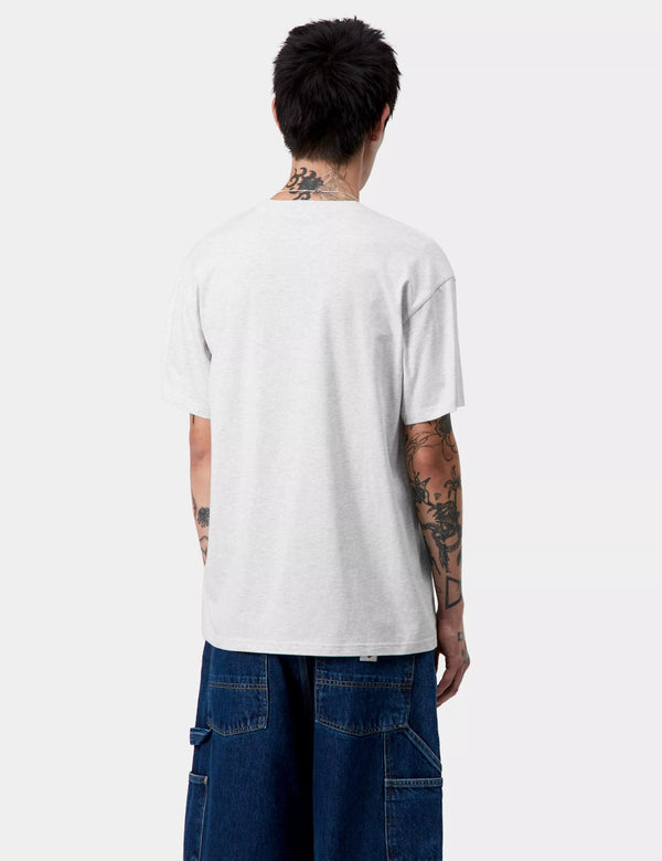 Carhartt WIP Wild Dog T-Shirt - Ash Heather Grey