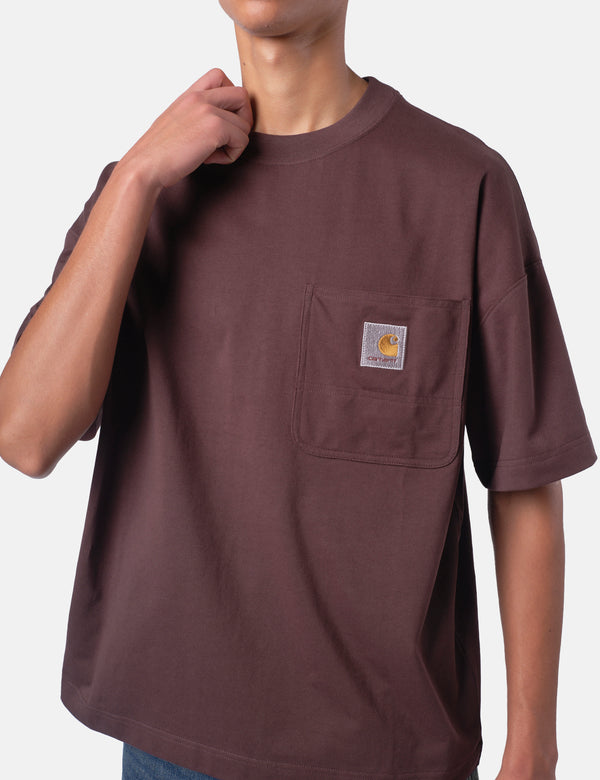 Carhartt WIP Work Pocket T-Shirt - Palisander