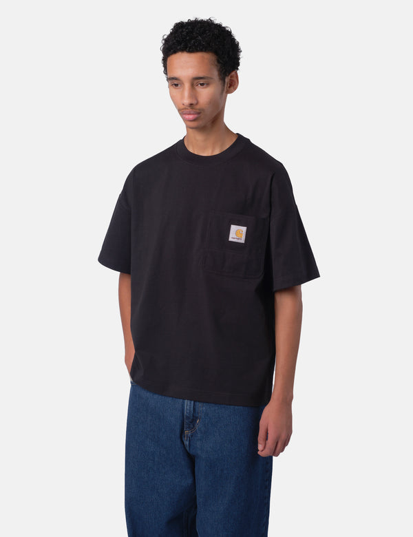 Carhartt WIP Work Pocket T-Shirt - Black