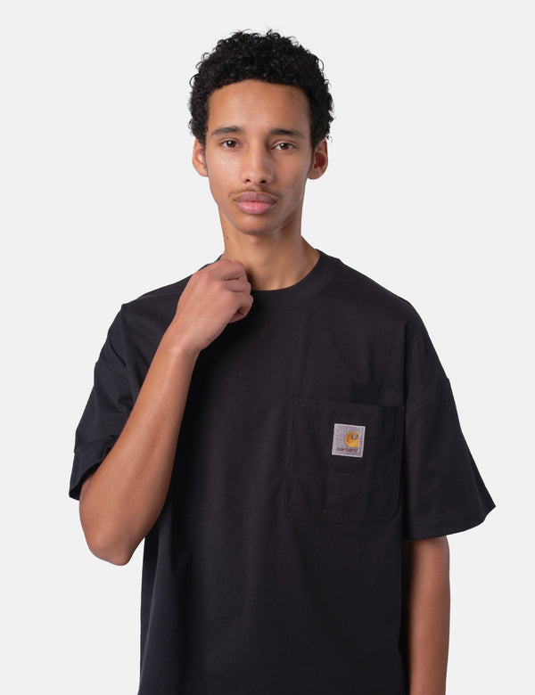 Carhartt WIP Work Pocket T-Shirt - Black