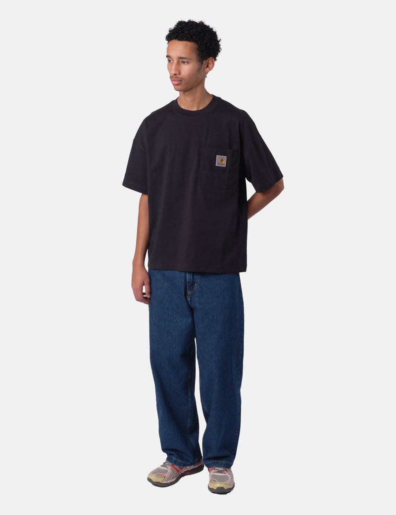Carhartt WIP Work Pocket T-Shirt - Black