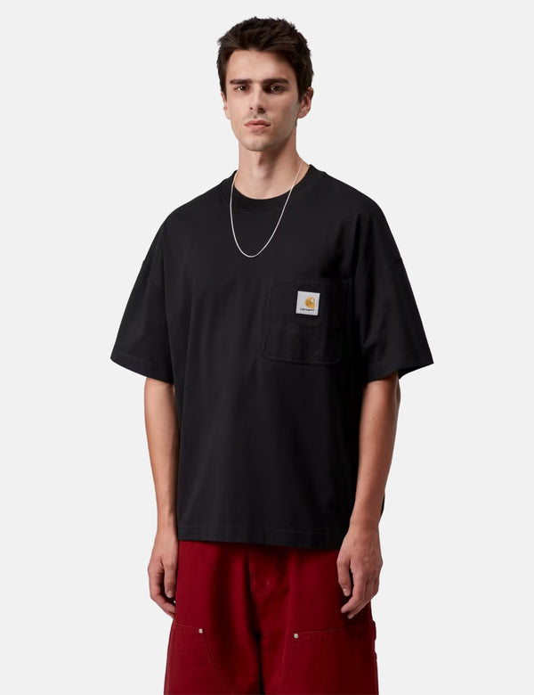 Carhartt WIP Work Pocket T-Shirt - Black