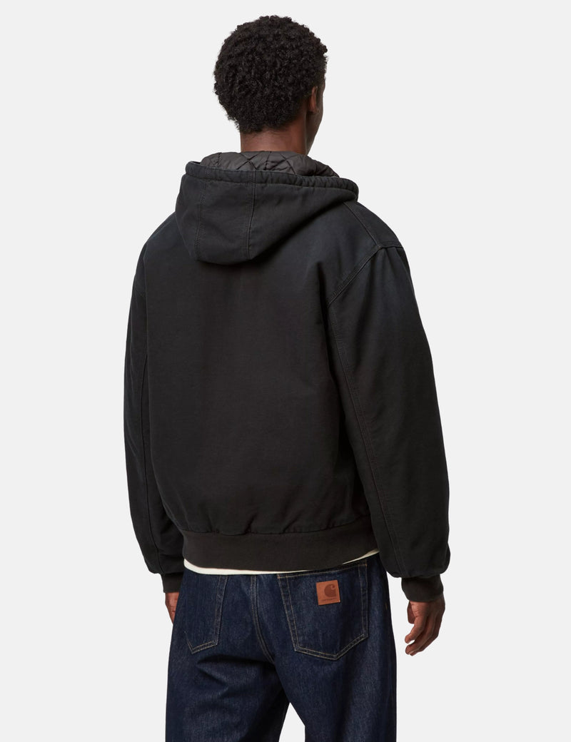 Carhartt WIP OG Active Jacket (Insulated) - Black Stone Washed