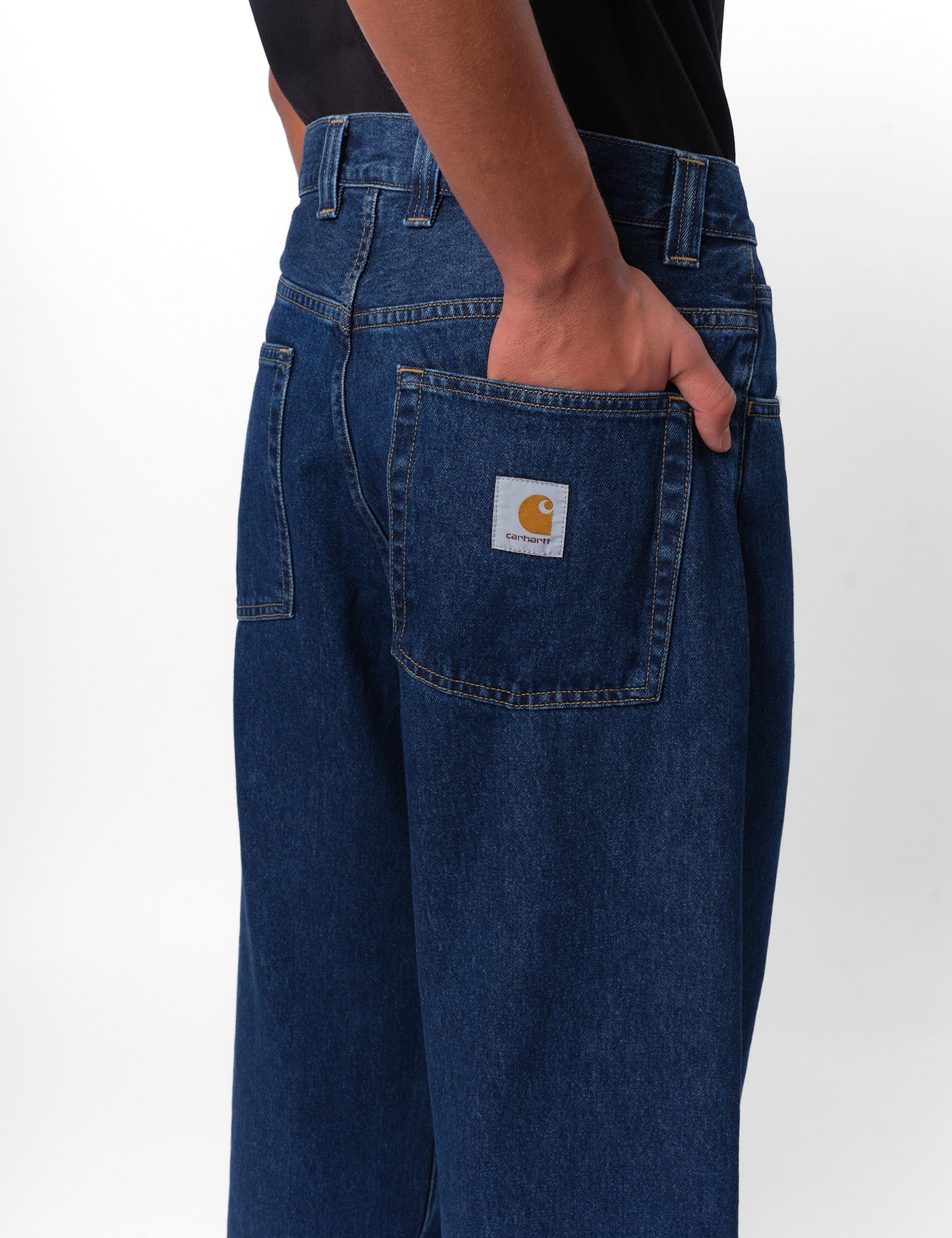 Carhartt WIP Brandon Pant - Blue Stone Washed | Urban Excess 