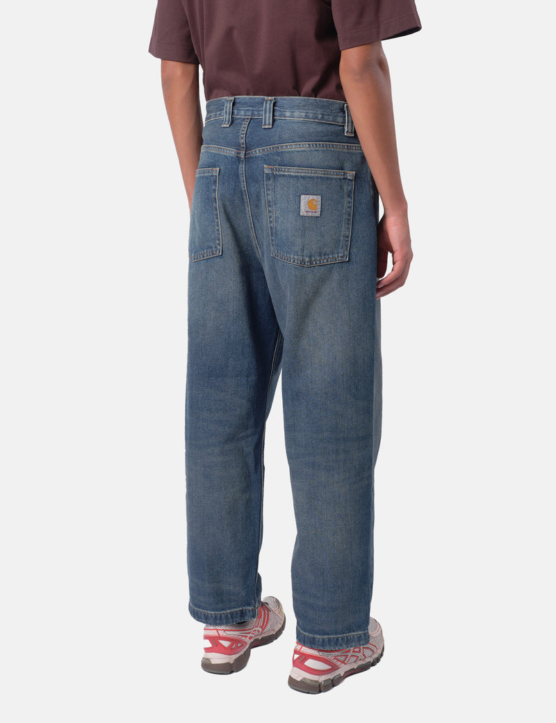 Carhartt WIP Brandon Pant - Blue Worn Used Wash