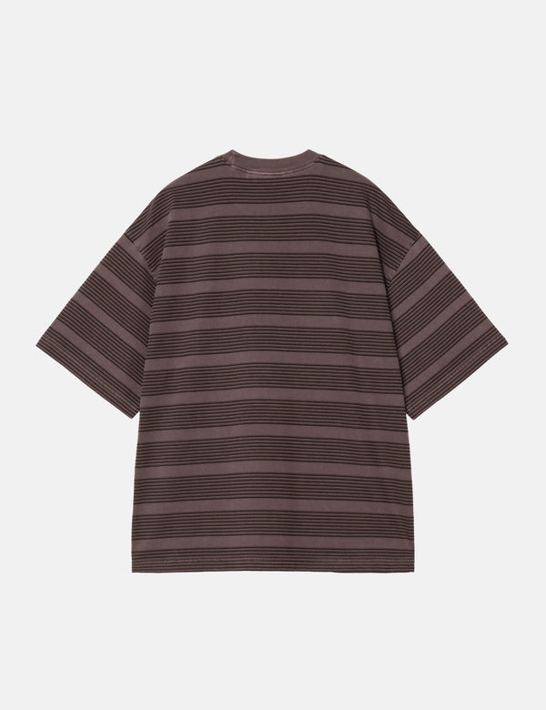 Carhartt WIP Hanson T-Shirt - Palisander Burgundy