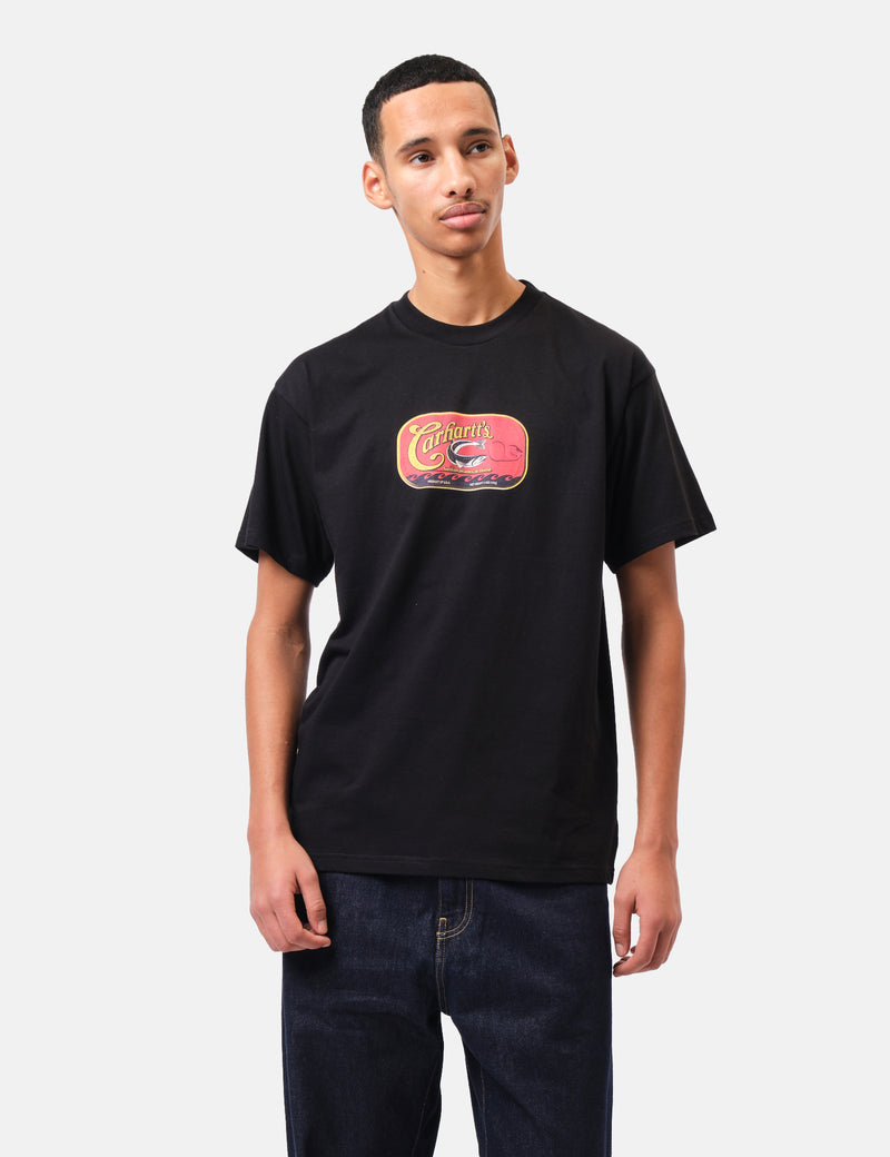 Carhartt WIP Sardinas T-Shirt - Black